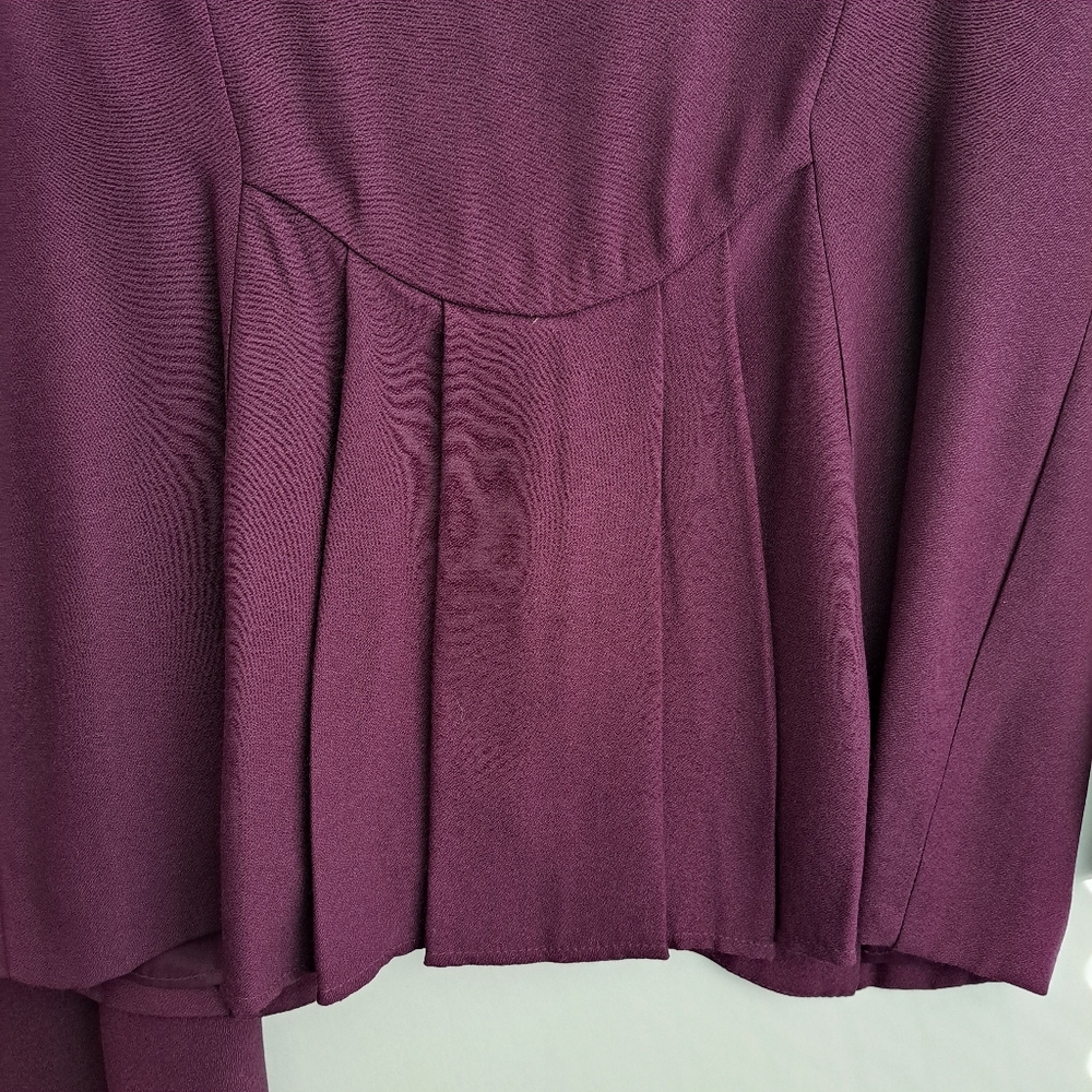 Vintage Jessica McClintock Purple Suit - Picture 12 of 16